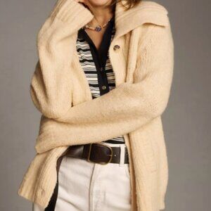 Maeve Collared Coatigan Sweater